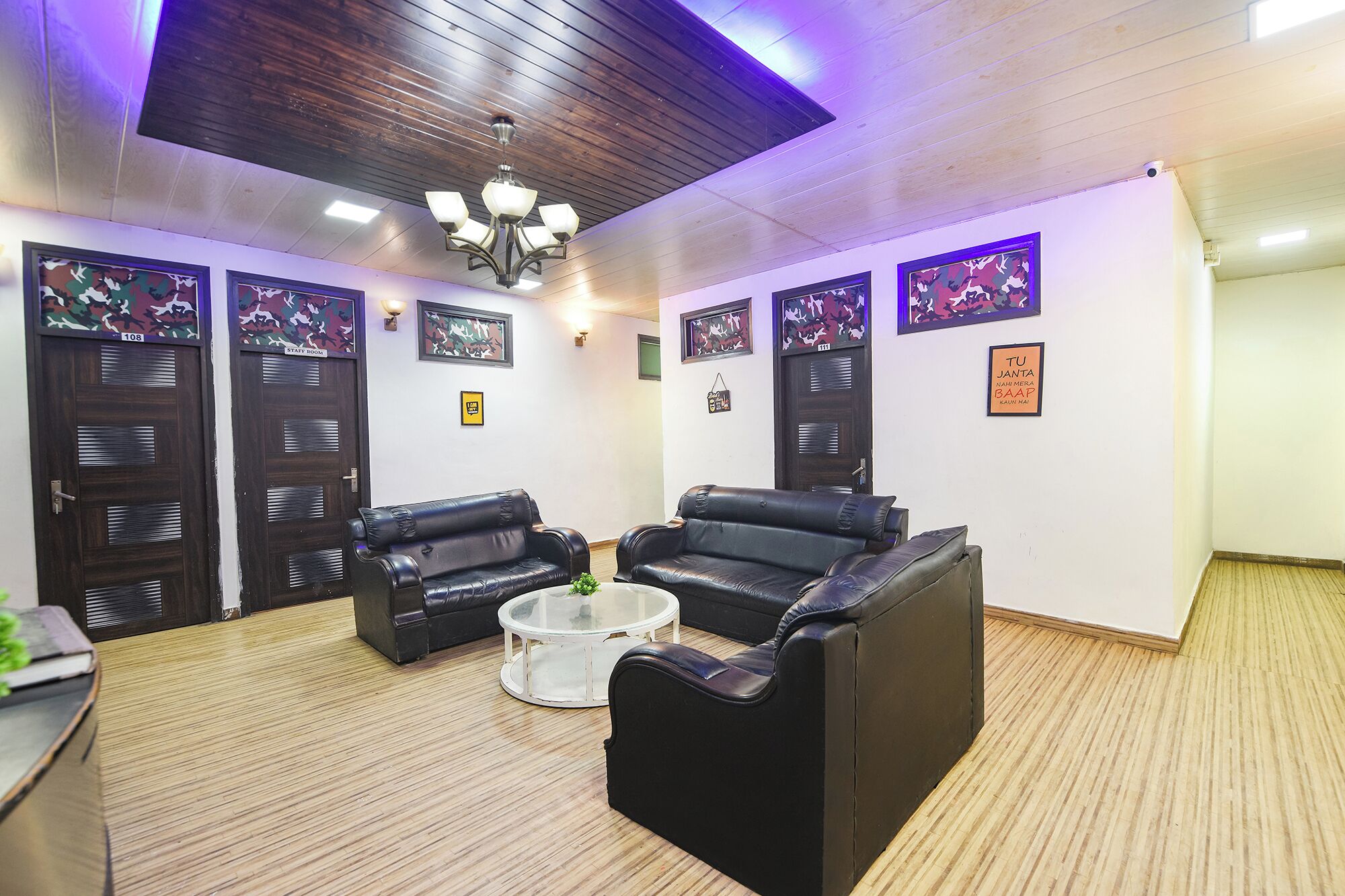 Khu tiếp khách ở sảnh