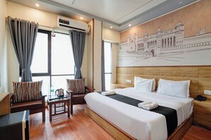 Egyptian cotton sheets, premium bedding, in-room safe, free WiFi - Fabhotel Freedom Star (Mumbai)