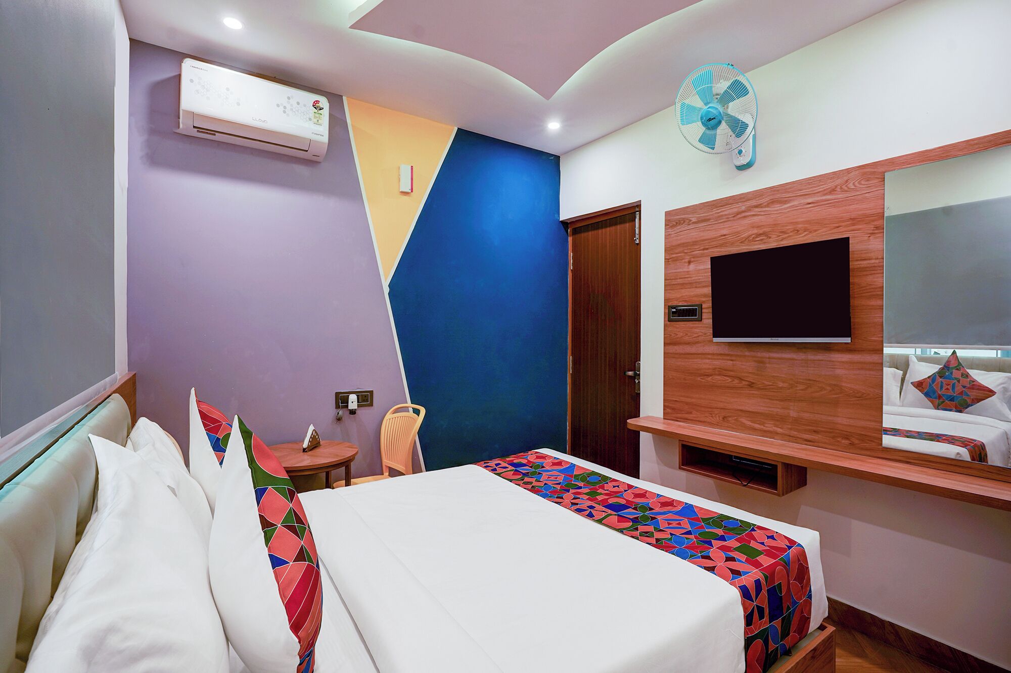 Rom – deluxe | Sengetøy i egyptisk bomull, sengetøy av topp kvalitet og safe på rommet