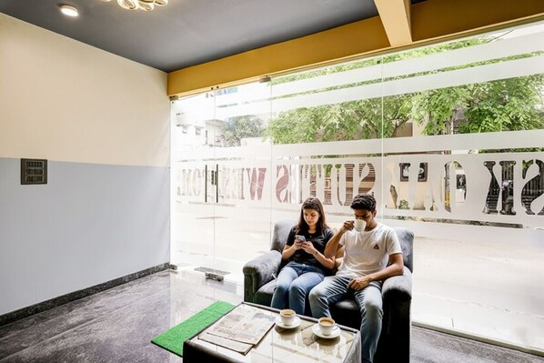 Sitzecke in der Lobby