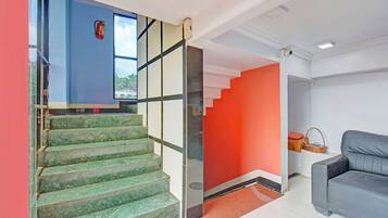 Sitteområde i lobbyen