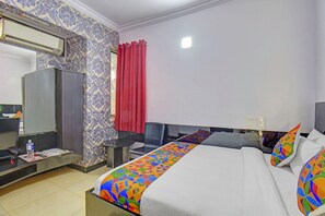 Sengetøy i egyptisk bomull, sengetøy av topp kvalitet og safe på rommet