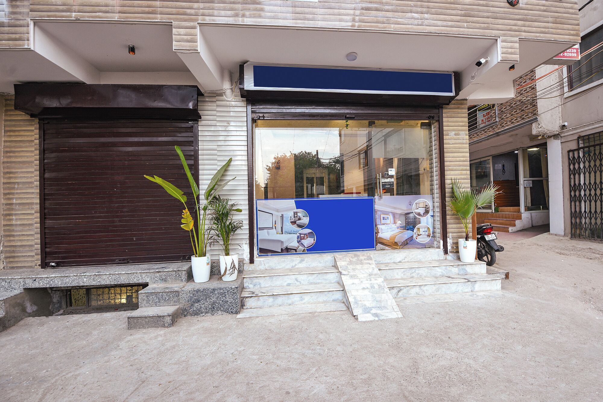 Lối vào nơi lưu trú