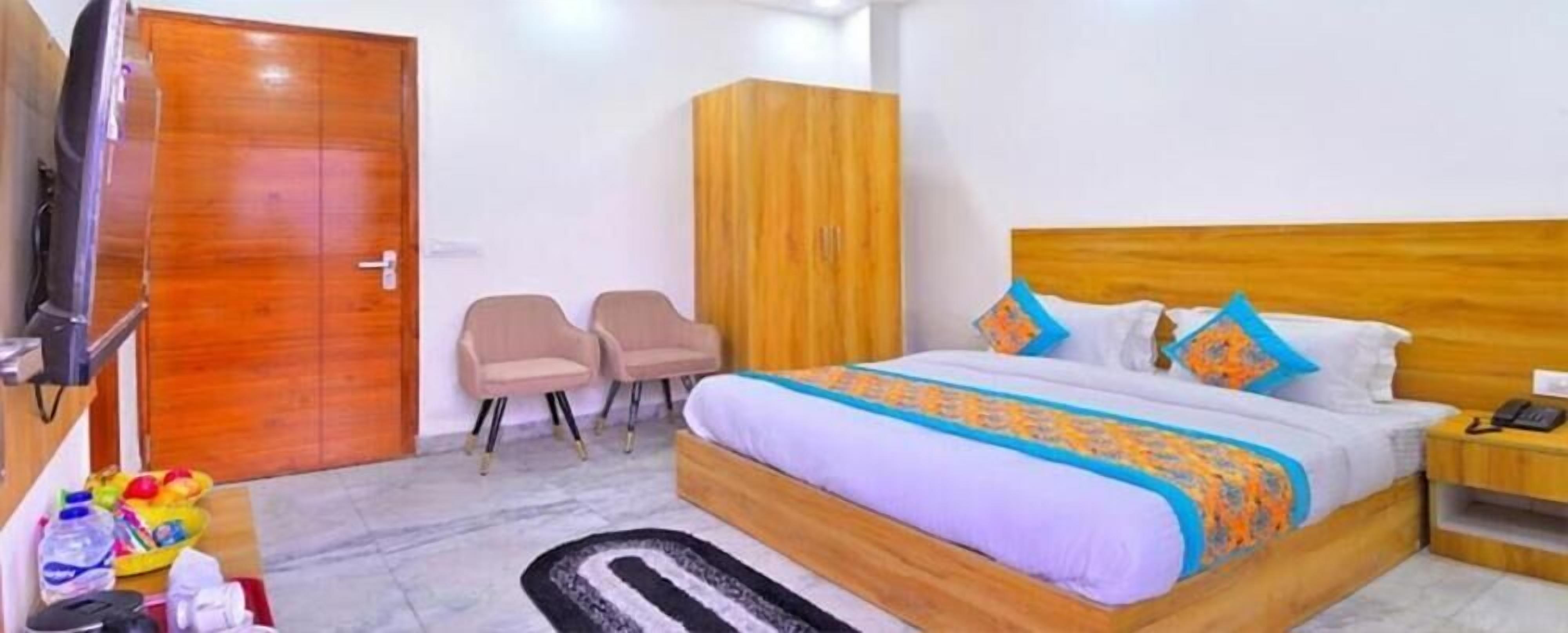 Deluxe-værelse | Egyptiske bomuldslagner, premium-sengetøj, pengeskab på værelset