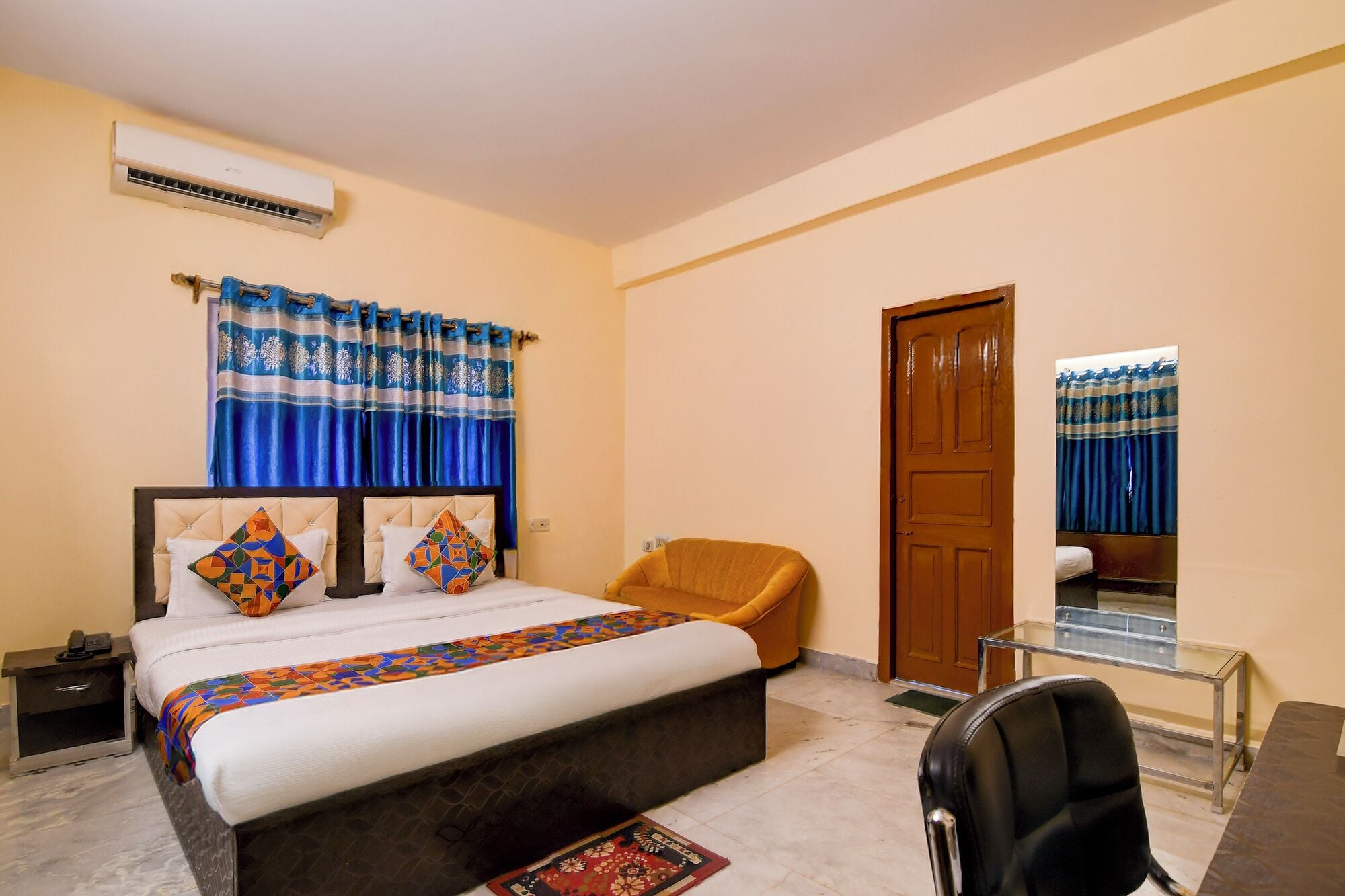 Bettwäsche aus ägyptischer Baumwolle, hochwertige Bettwaren, Zimmersafe