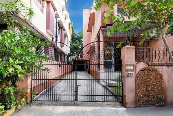 Entrada de la propiedad