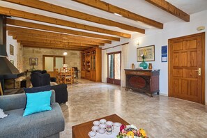 Interior - Planetes Finca with Garden and Pool near Portocolom (PM)