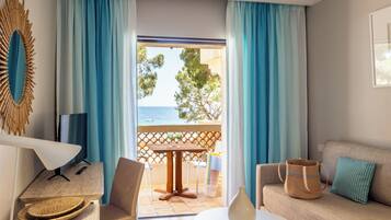 Suite, vue mer | Coin séjour