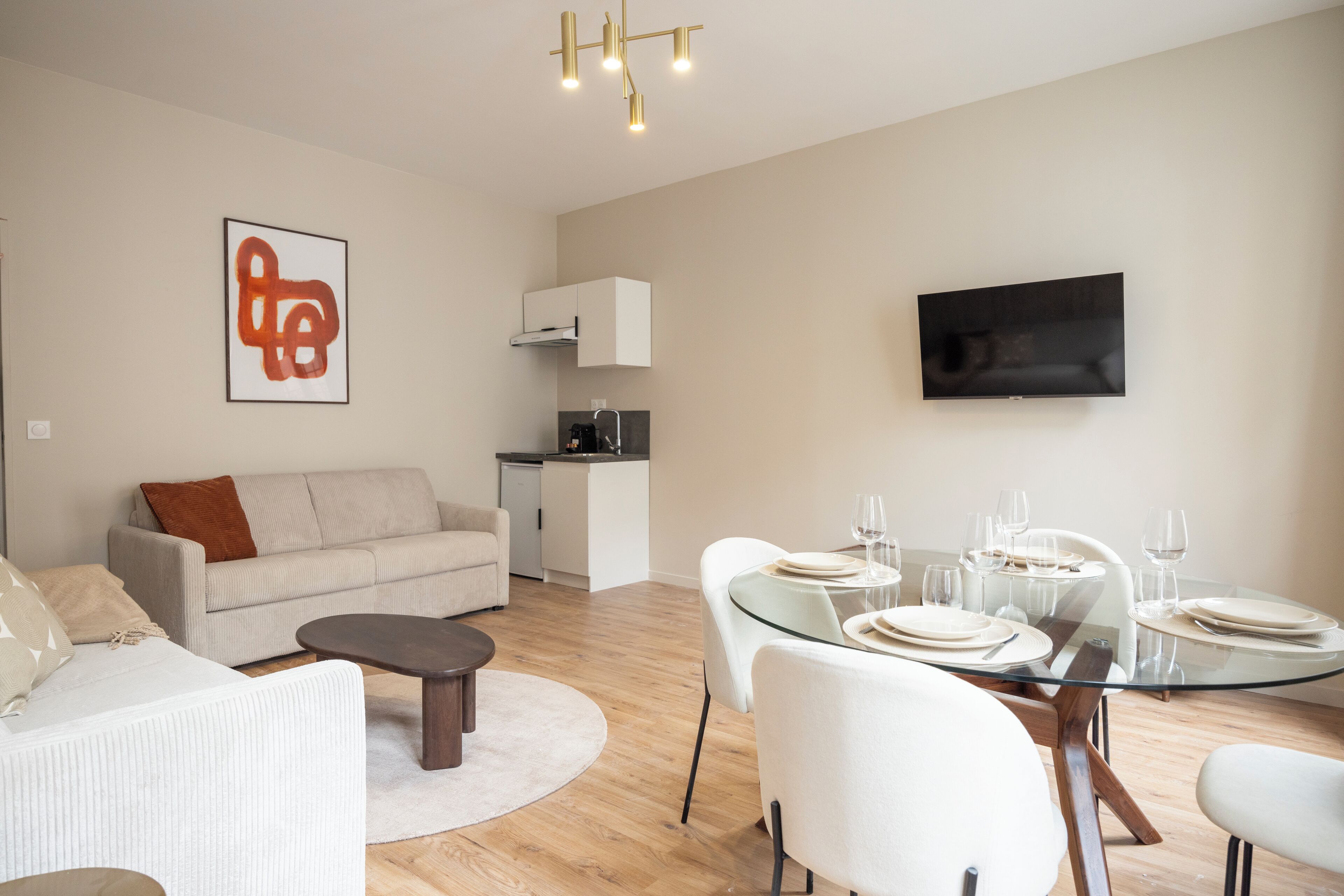 Club Apartment | Living area