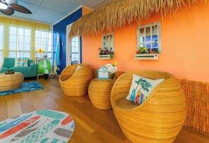 Ferienhaus, Mehrere Betten, Poolzugang, Poolblick (Jungle Haven) | Innenbereich