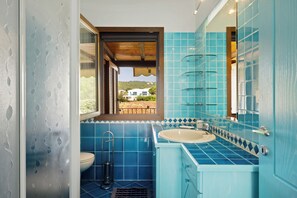 舒適公寓, 非吸煙房, 海景 | 浴室