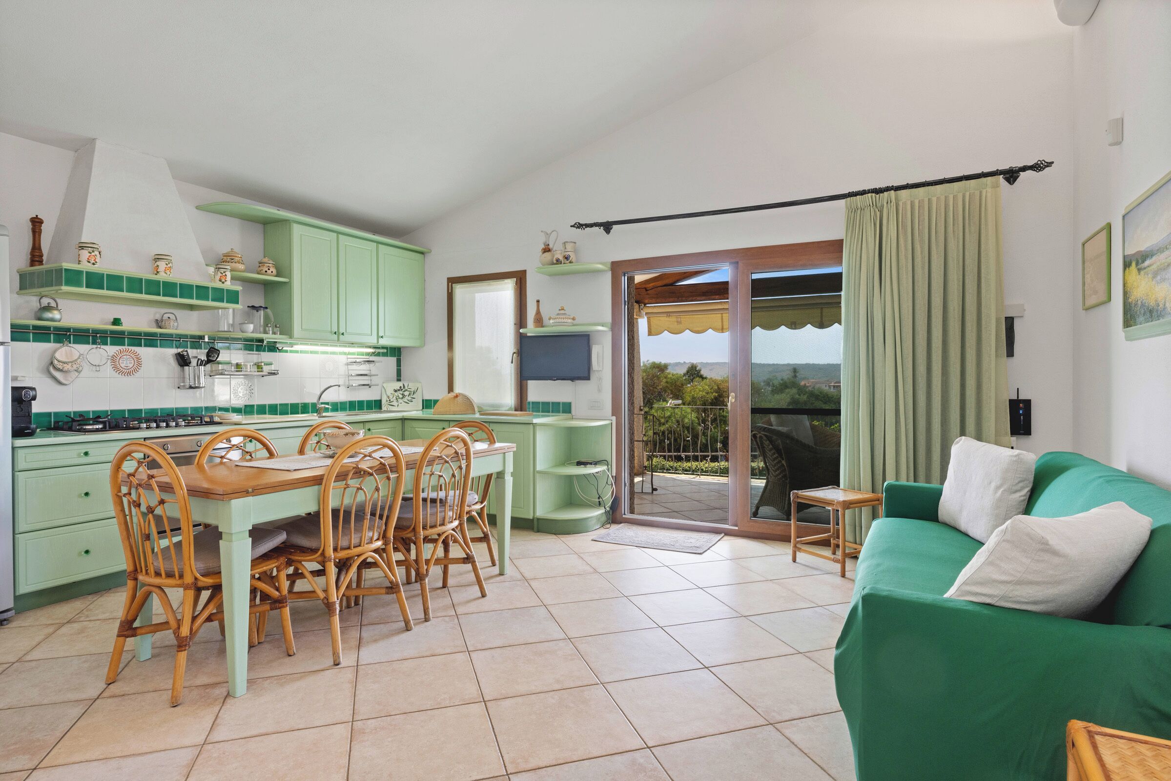 Appartement Confort, non-fumeur, vue mer | Coin séjour