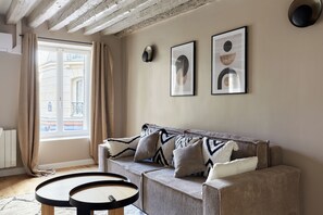 Apartamento clásico | Zona de estar