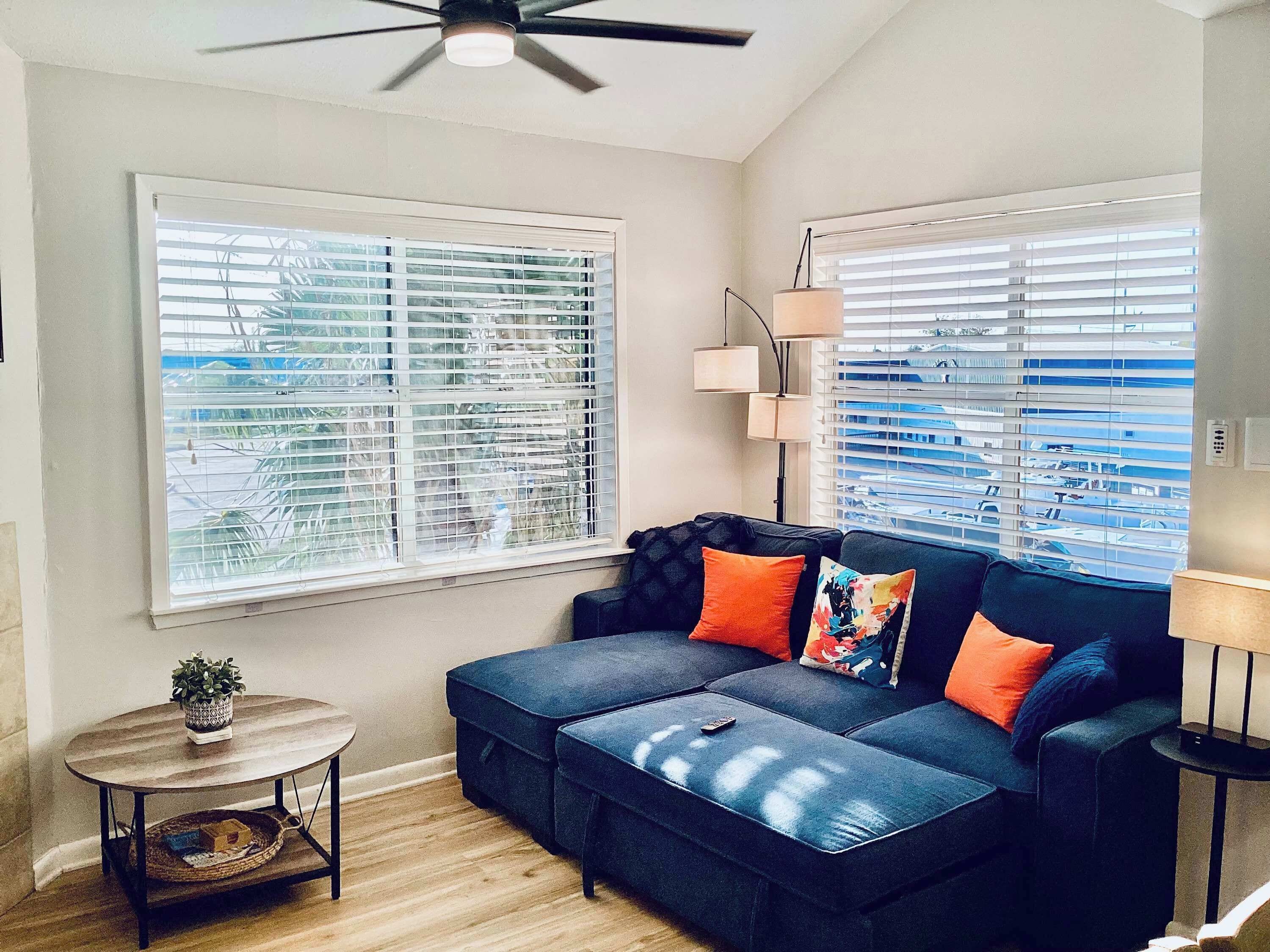 Casa geminada, várias camas, sacada (Marina Maison) | Área de estar