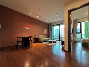 프레지덴셜 스위트, 침실 2개, 클럽 라운지 이용, 강 전망 | 객실에서 보이는 전망