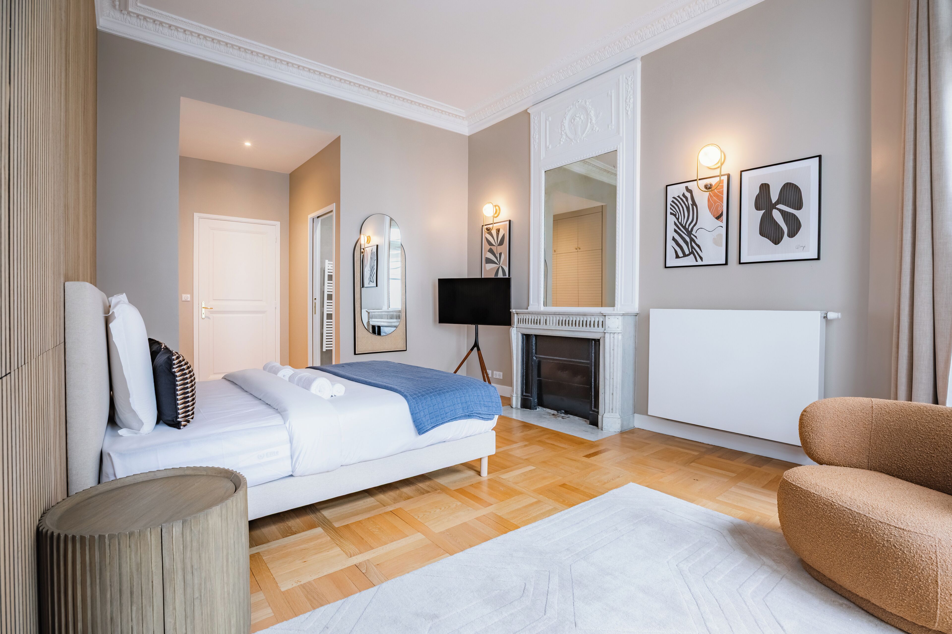 Business Apartment | Iron/ironing board, free WiFi