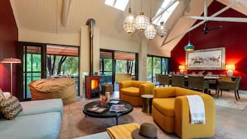 Luxury-Villa, Parkblick | Wohnbereich