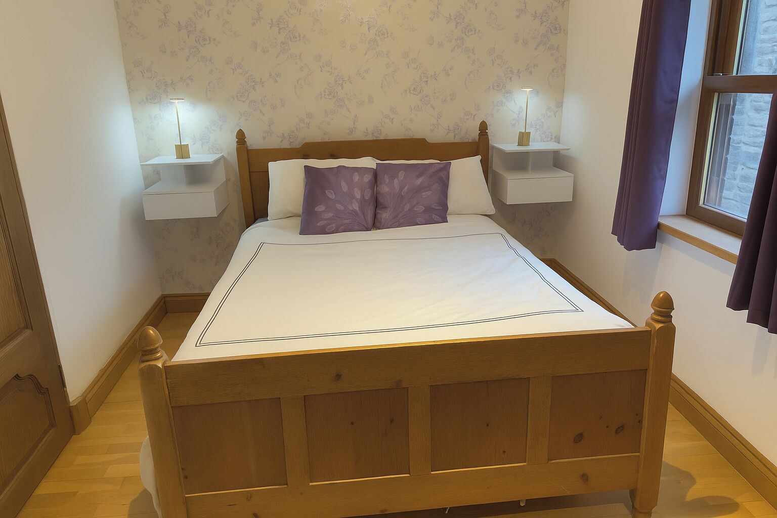 2 bedrooms, iron/ironing board, free WiFi, bed sheets