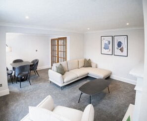 Comfort Apartment, 2 Bedrooms, Non Smoking | Living area - Boughton House Apartments by Guestz (Chester)