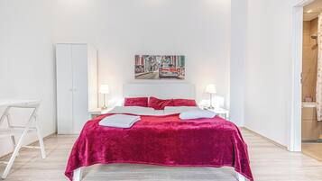 Apartemen Basic | Setrika/meja setrika dan Wi-Fi gratis