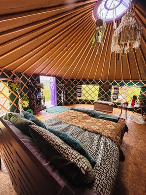 Room, 1 Bedroom, Smoking, Terrace | Interior - Room-a Magical Cosy Garden Yurt (Bantry)