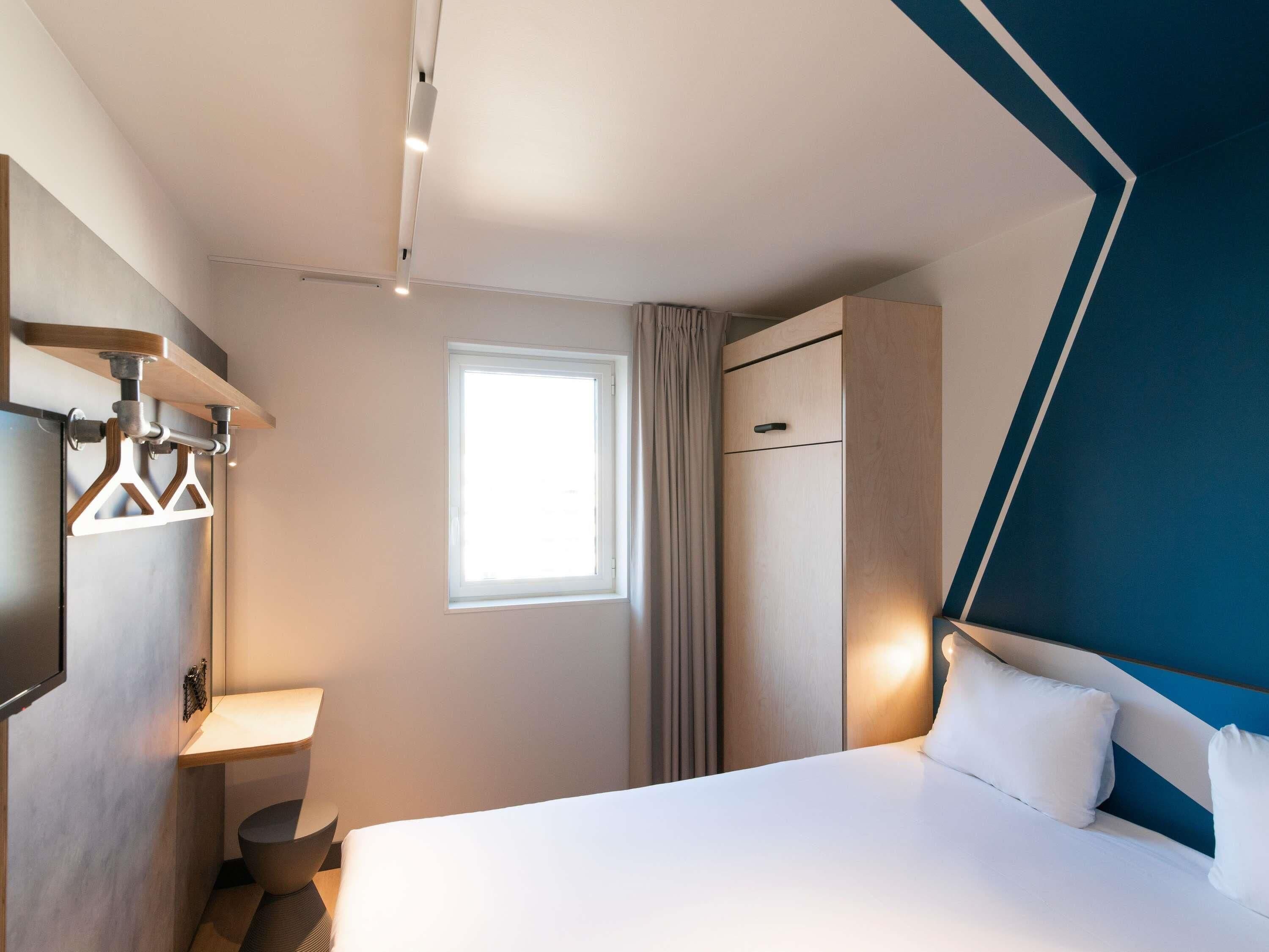 Geluiddichte muren, gratis wifi, beddengoed