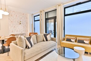 Deluxe Apartment | Living area - Appartements rue des Jeuneurs (Paris)