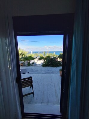 Appartement, vue sur la mer | Vue de la chambre