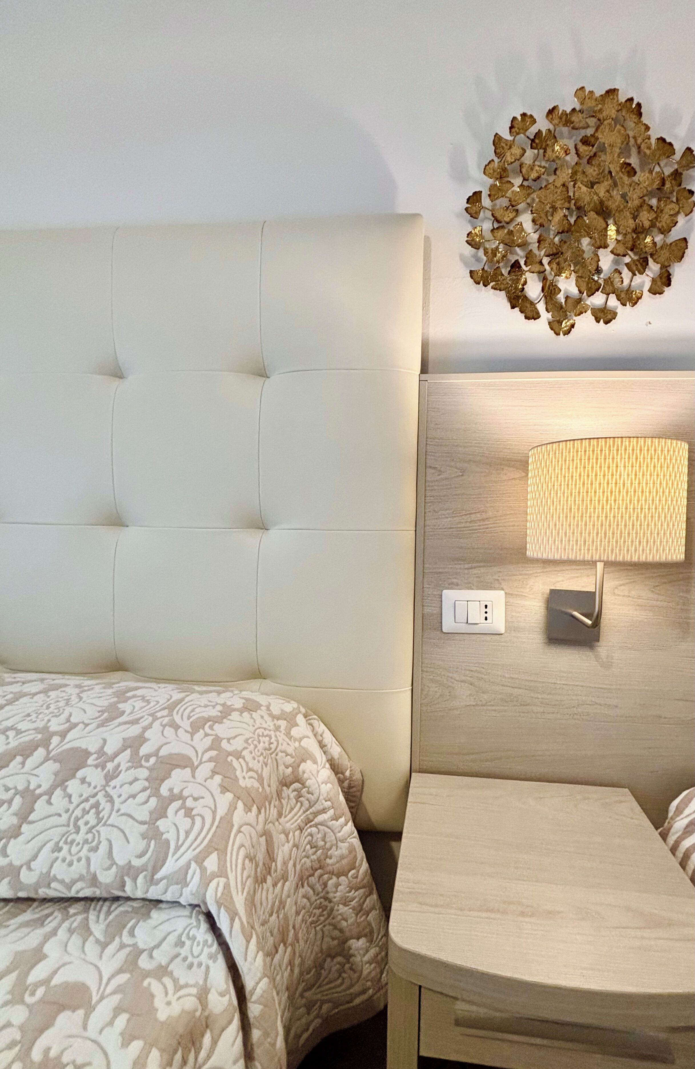 Double Room, Balcony, Partial Sea View | In-room safe, bed sheets