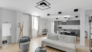 Klassiek appartement | Woonruimte