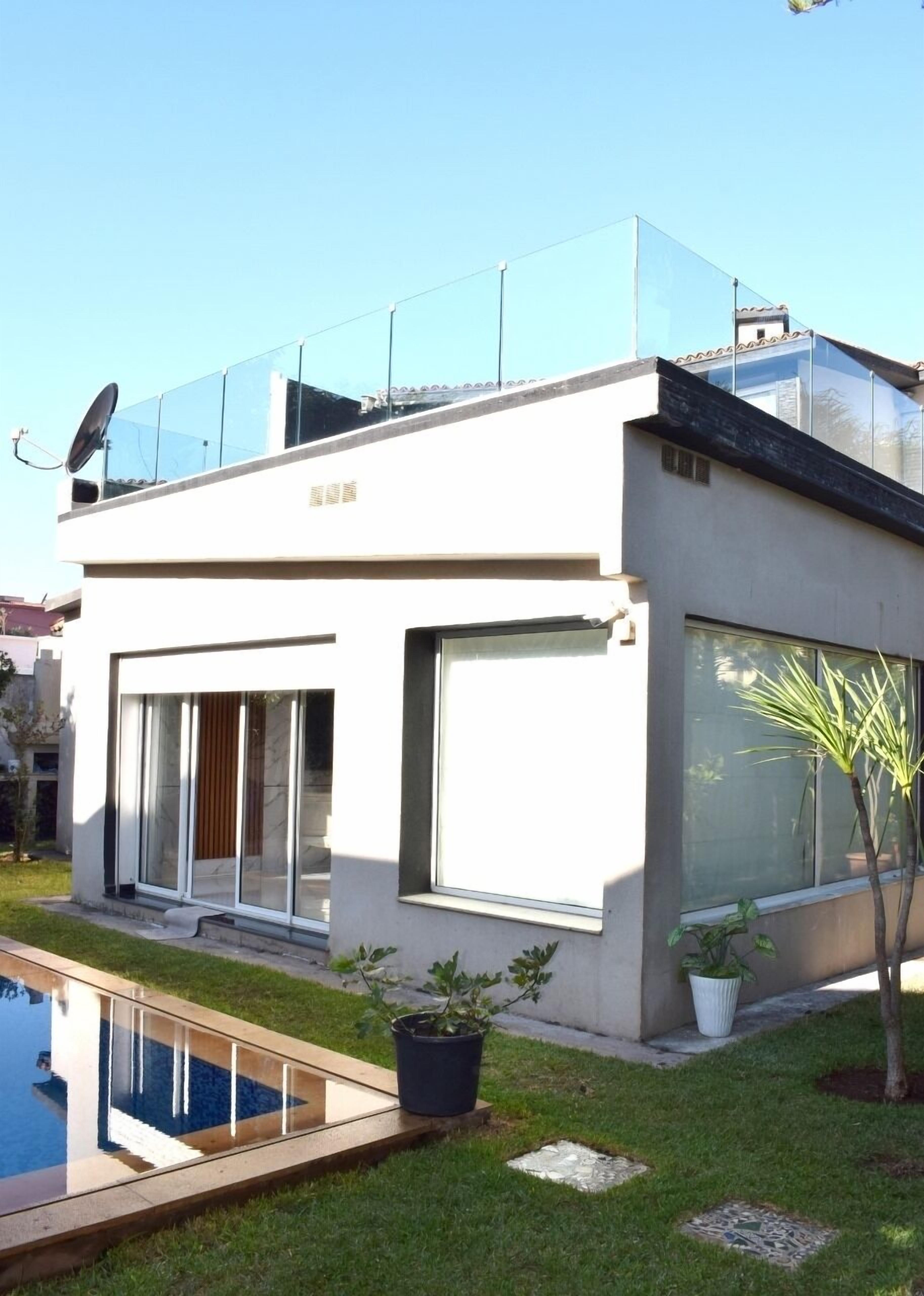 Alberca al aire libre 