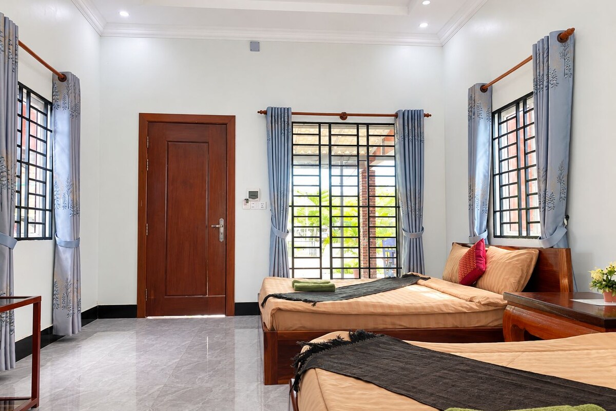 Familie bungalow, Meerdere bedden | Gratis wifi