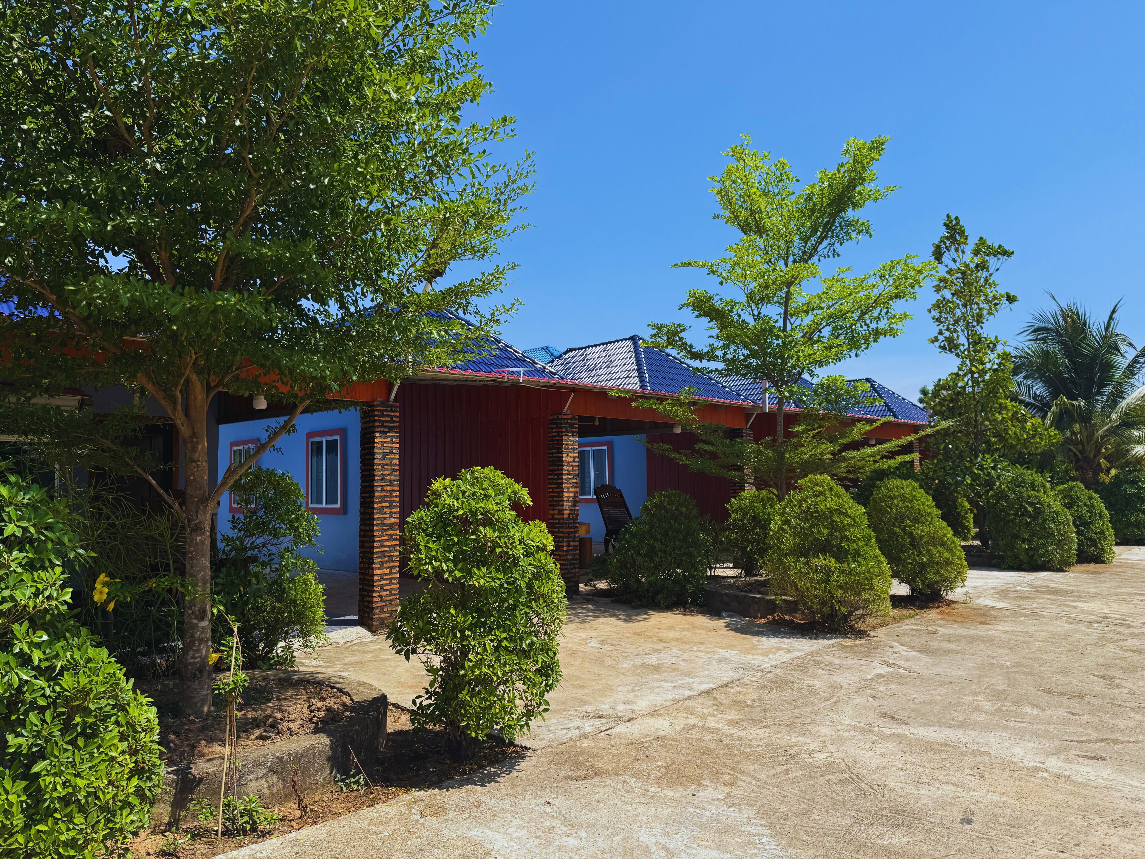 Mặt tiền nơi lưu trú