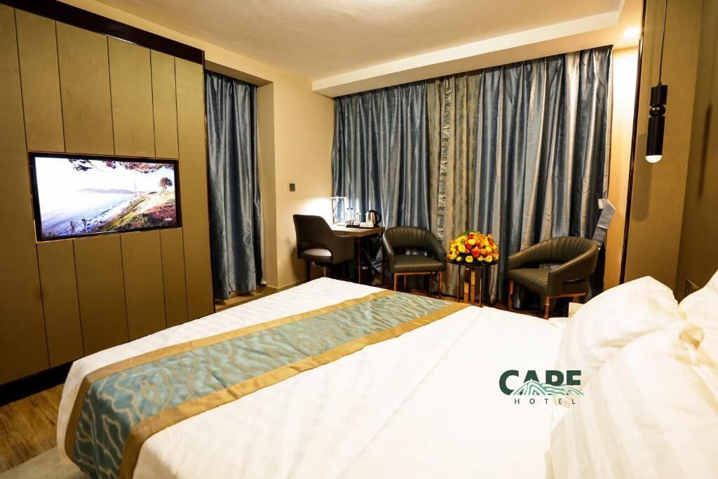 标准双人房, 阳台, 城市景观 | 隔音、熨斗/熨板、免费 WiFi