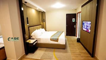 Chambres insonorisées, fer et planche à repasser, Wi-Fi gratuit