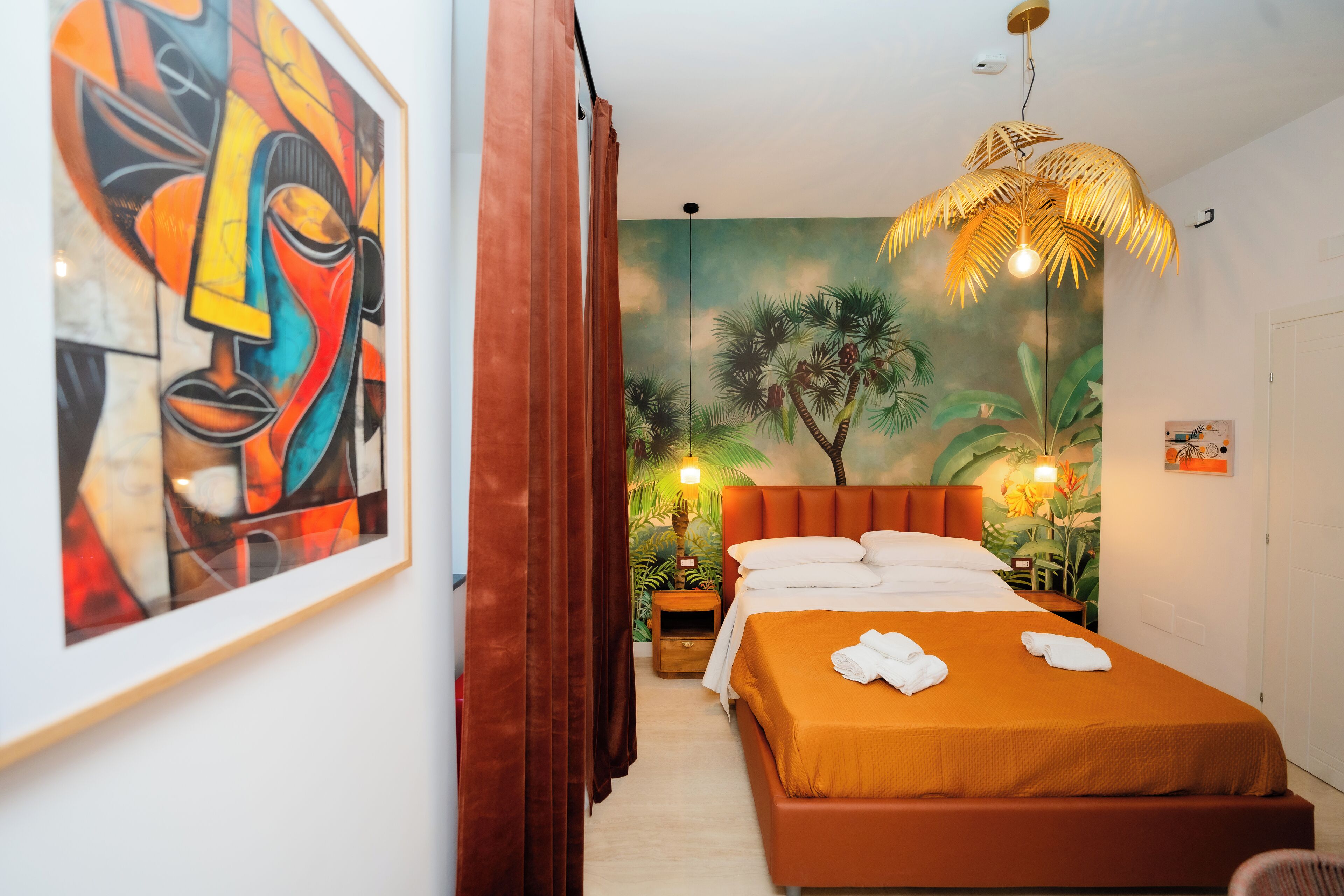 Habitación doble Deluxe, vista a la ciudad | Sábanas italianas Frette, ropa de cama de alta calidad y edredón 