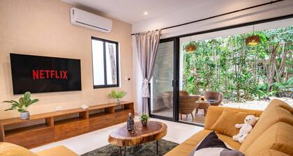 AQUA VIVA garden view, Pool, AC, Beach club