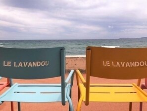 Beach - 3-room duplex, 6 sleeps, near beach, parking, Le Lavandou (Le Lavandou)