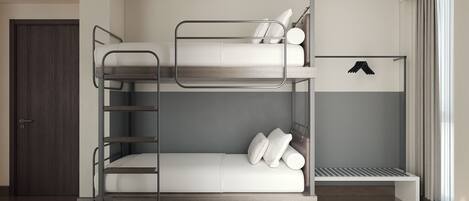 Familie suite, uitzicht op de stad | Een bureau, gratis wifi