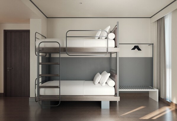 Familien-Suite, Stadtblick | Schreibtisch, kostenloses WLAN