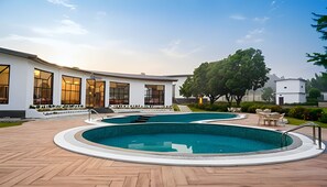 Alberca al aire libre 