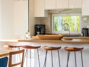 House | Private kitchen | Highchair, cleaning supplies - Seaside Villa With Swimming Pool in Barotul (Pasman)