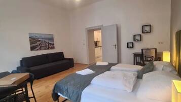 Basic-Apartment | Bügeleisen/Bügelbrett, kostenloses WLAN