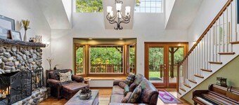 Custom Crafted Forest Retreat with Pond on 5 Acres