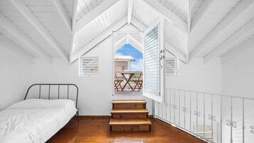 1 bedroom, travel crib, free WiFi, bed sheets