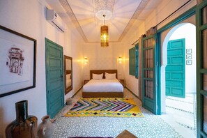 Superior Double Room, Patio | Premium bedding, individually decorated, individually furnished - Riad Nejma BenYoussef (Marrakech)