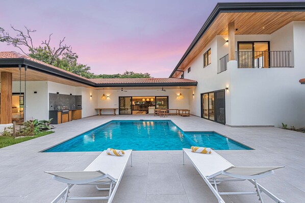 Pool - Brand New 5 Bedrooms Private Pool Wide Outdoor Terrace Exclusive beachside Las Golondrinas Community (Santa Cruz)