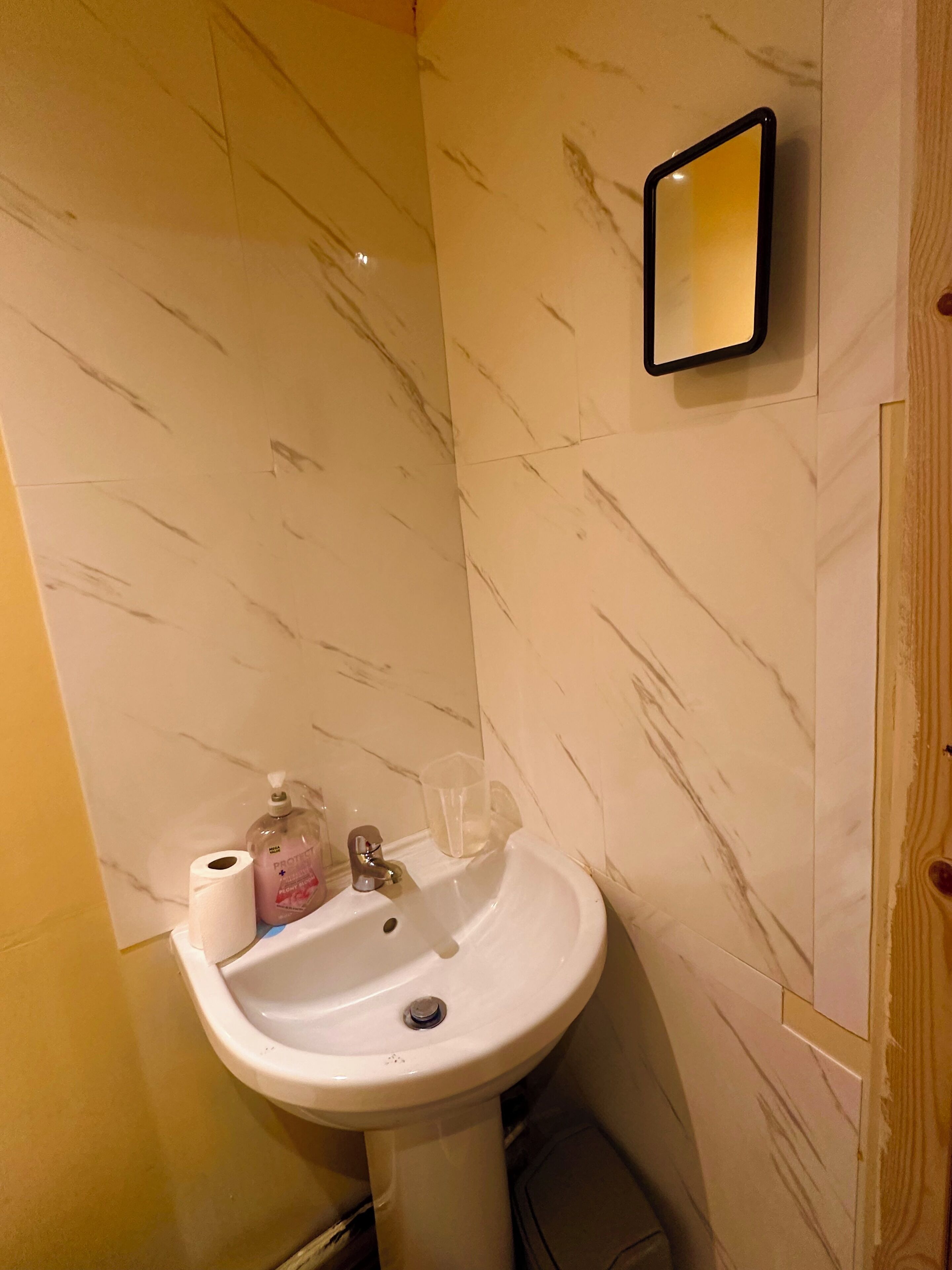 Towels, toilet paper