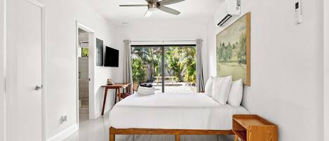 1 bedroom, iron/ironing board, travel crib, WiFi