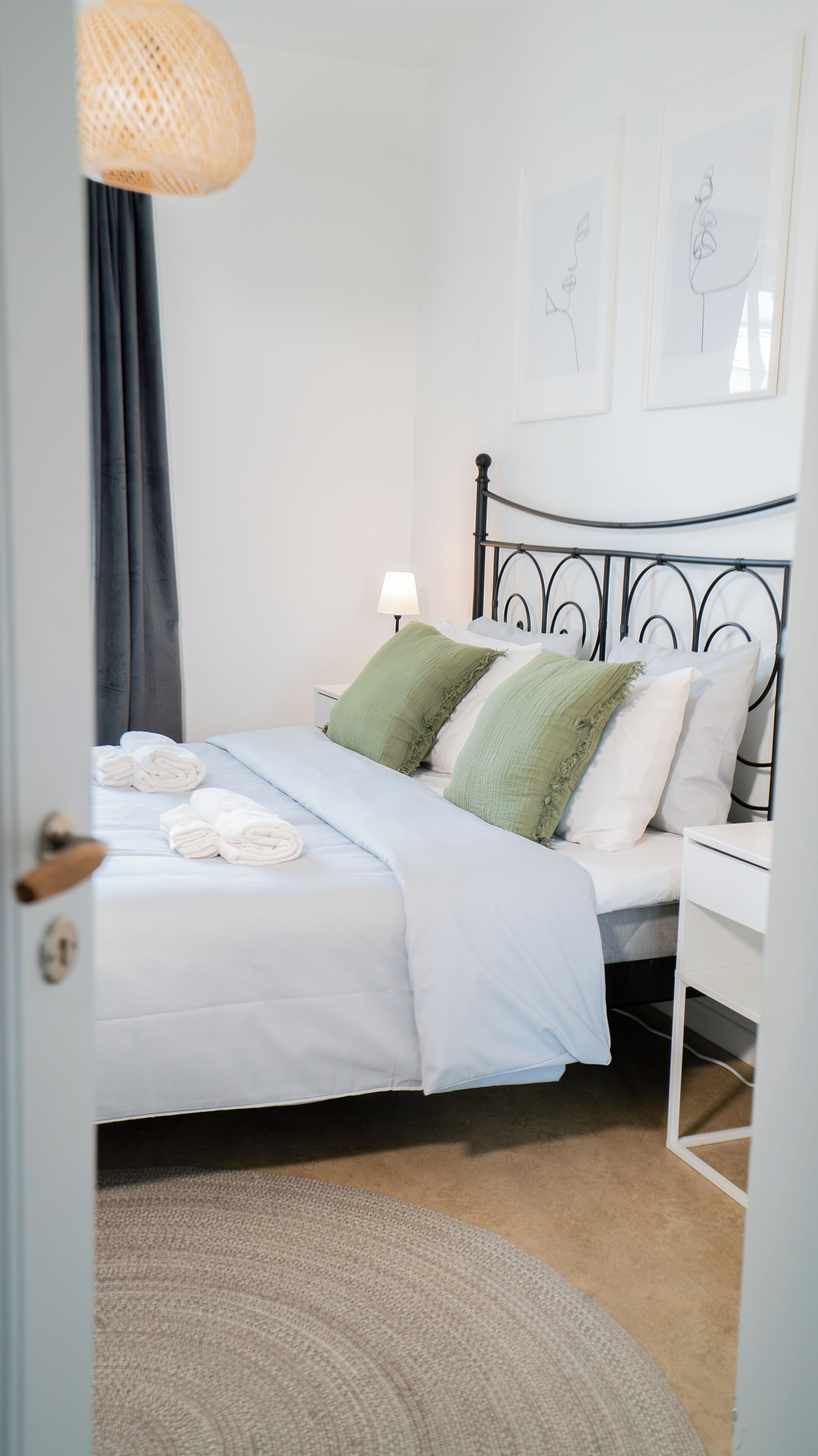 1 sovrum, strykjärn/strykbräda, internet och sängkläder